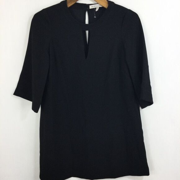 BCBGeneration Womens Shift Poncho Dress Black Size XS - Picture 3 of 9